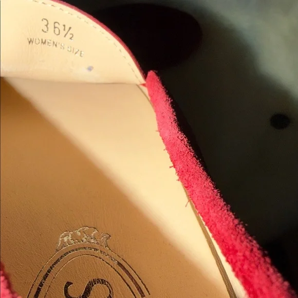 NWOB Tod’s Gommino Suede Driving Shoe Sz 6.5 - Picture 8 of 9